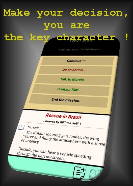 Interactive Fiction 3 — narrative AI