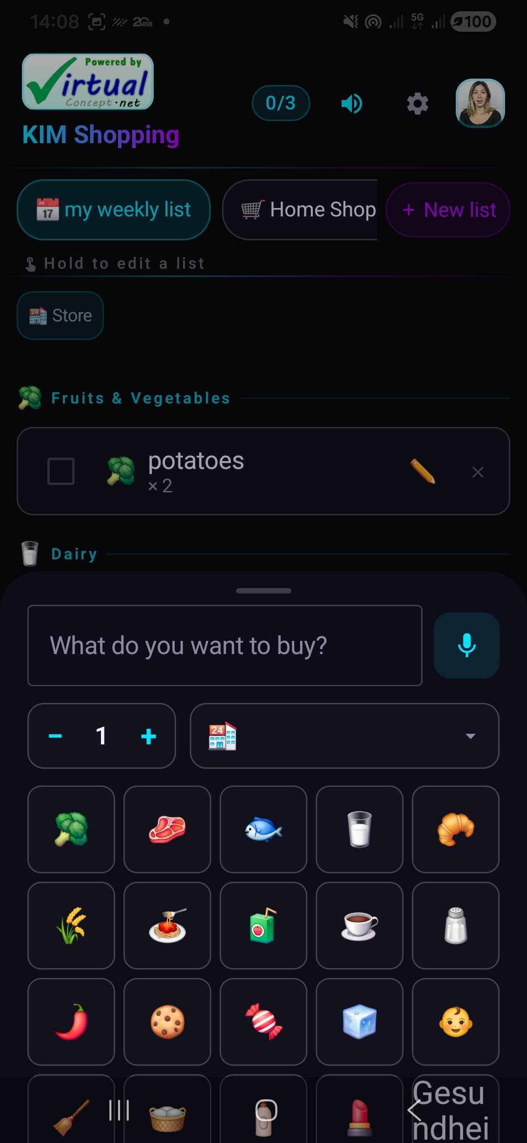 KIM Shopping — ad-free